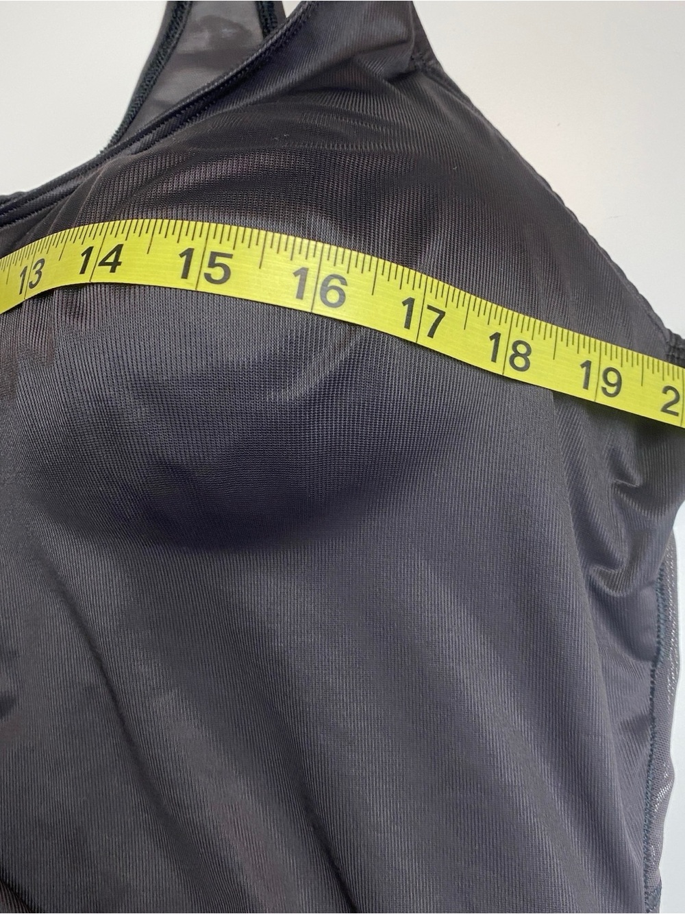 Miraclesuit Black Swim Top Sz XL - Picture 6 of 7
